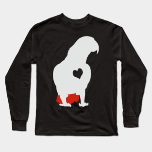 Adore African Grey Parrots Long Sleeve T-Shirt